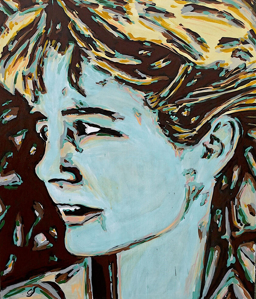 be a Kennedy (100 cm x 120 cm) - Otto Schorer
