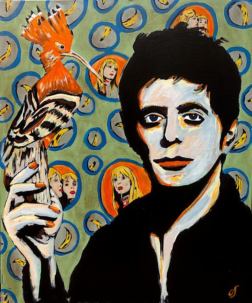 Reed (100 cm x 120 cm) - Otto Schorer