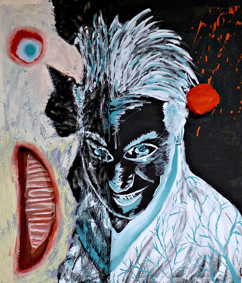 Hero inside (100 cm x 120 cm) - Gabriel Schorer