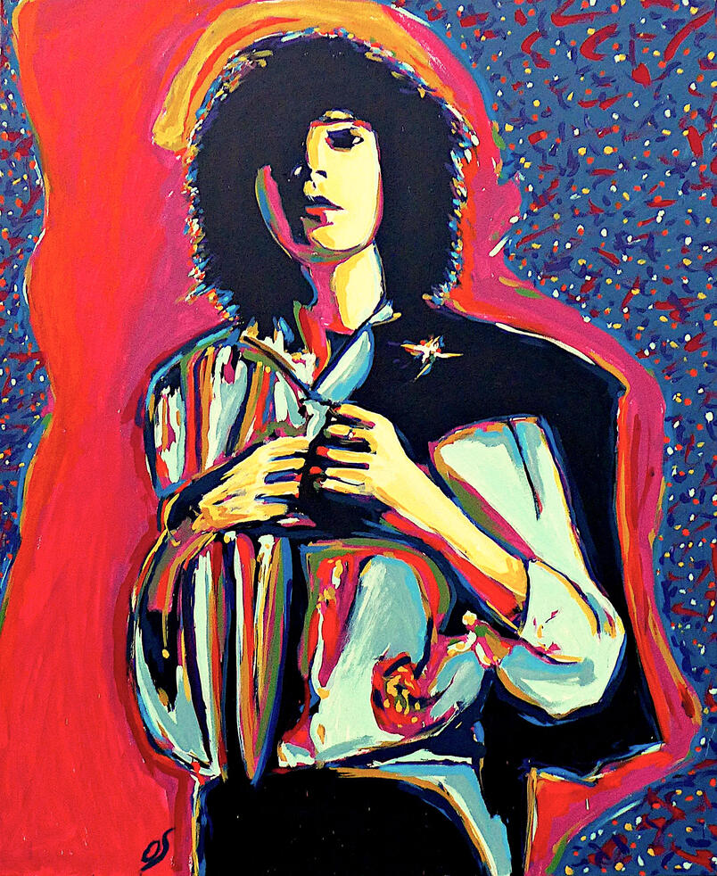 Being Patty (100 cm x 120 cm) - Otto Schorer